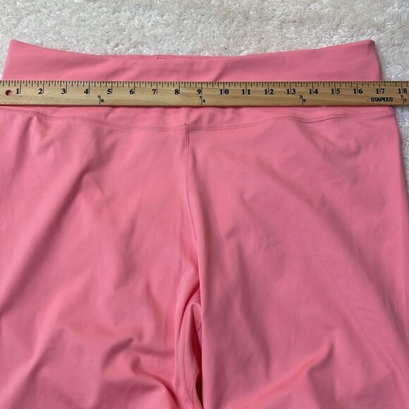 Nike Women’s Pink Tight Fit Mid-Rise 7” Length Dri-fit Shorts Sz XL - Picture 5 of 8